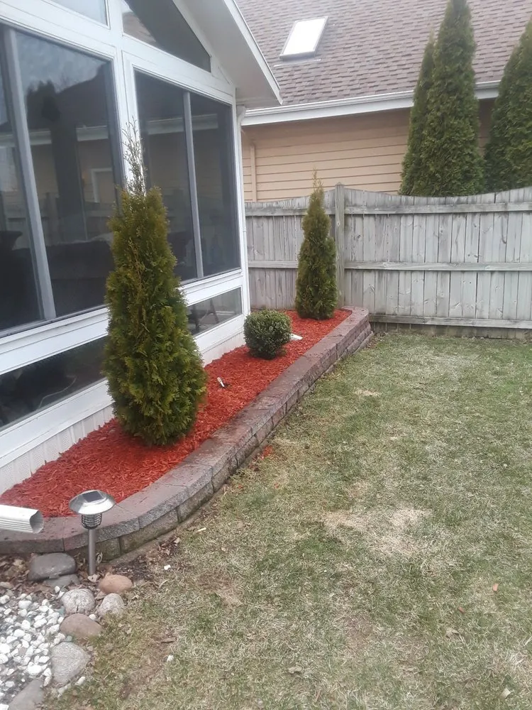 Affordable garden landscaping for year-round maintenance in Rockford, IL by ALB Tree Service