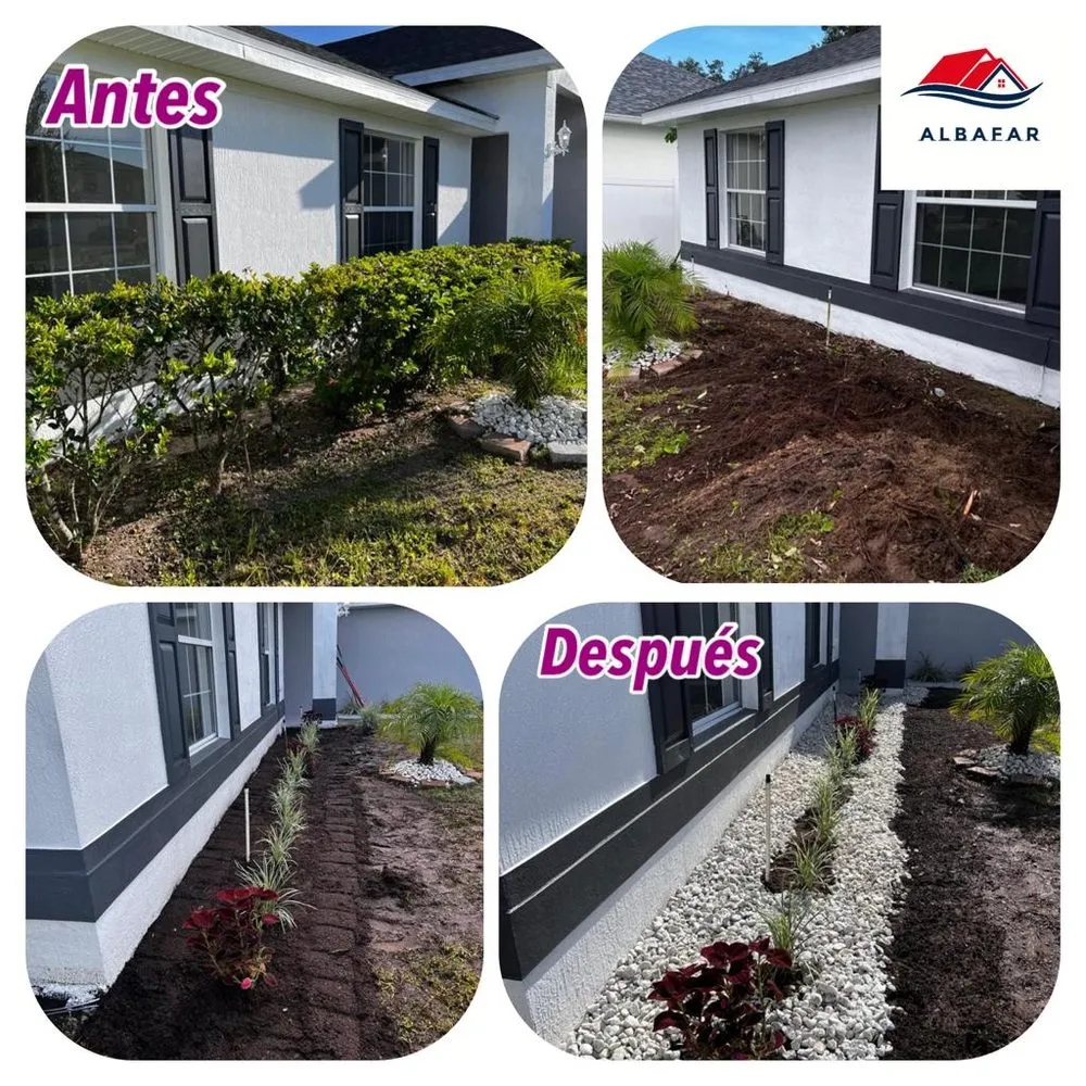 Professional outdoor landscaping near you in Kissimmee, FL by Albafar