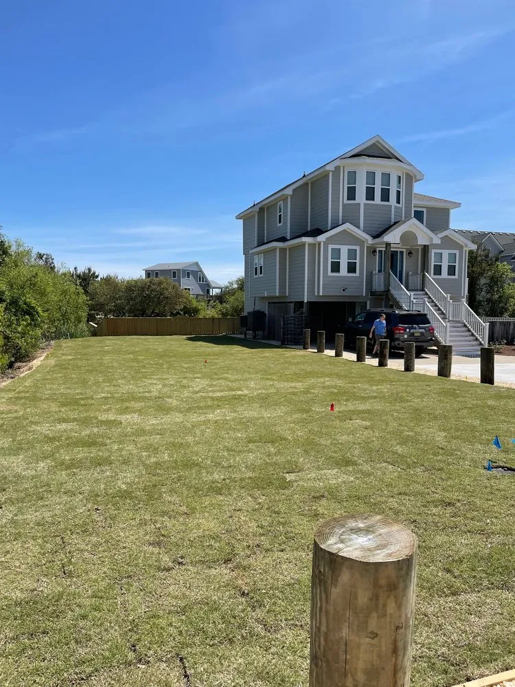 Custom landscaping services in Kitty Hawk, NC by Albemarle Landscapes and Tree Service