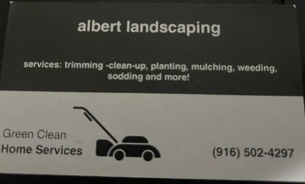 Albert Landscaping Logo