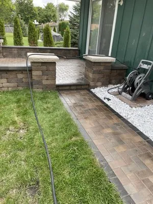 Alberto & Sons Landscape Logo