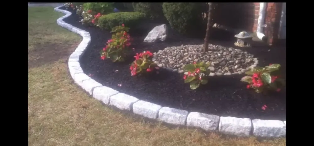 Custom landscape installation for homes across Marlborough, MA - Alberto and sons Landscaping
