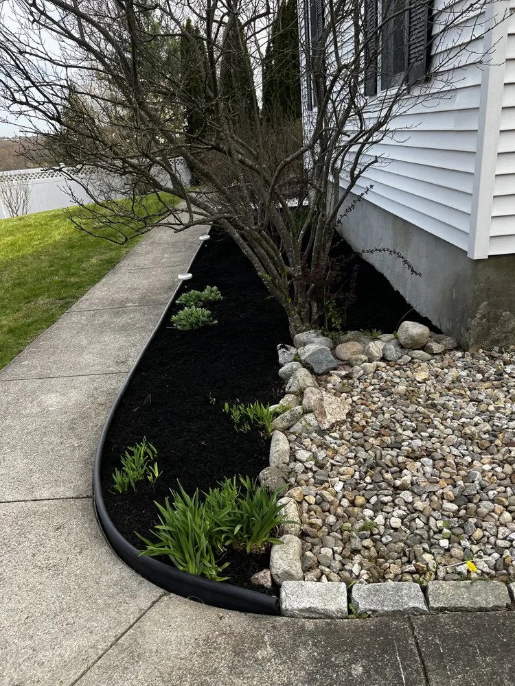 Local landscape installation for outdoor upgrades in Marlborough, MA by Alberto and sons Landscaping