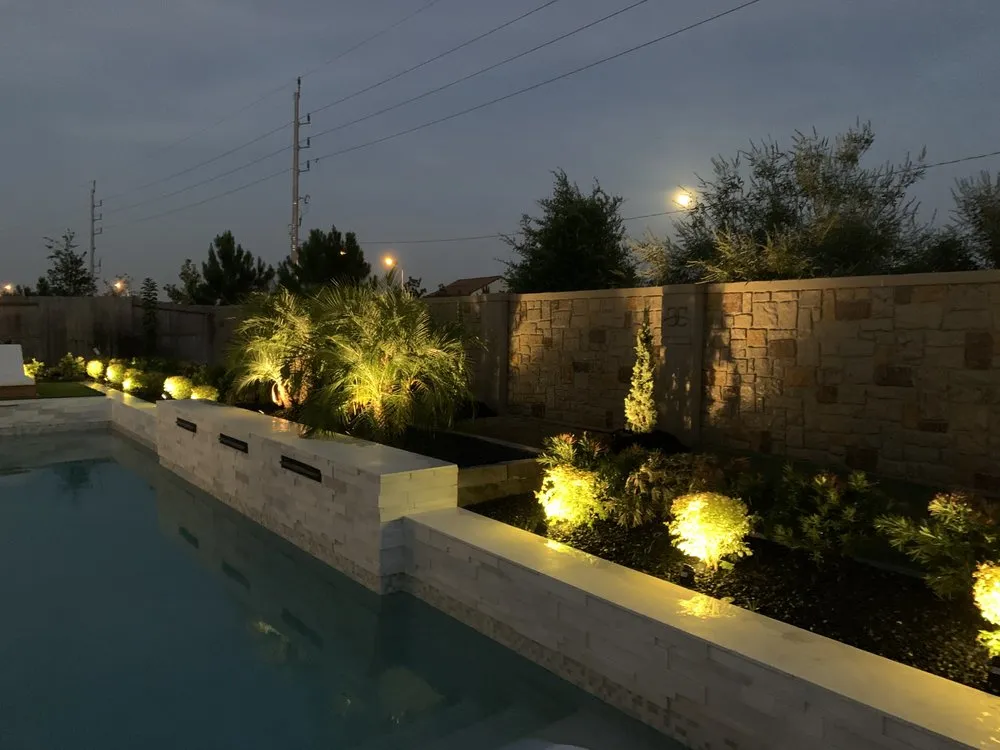 Trusted residential landscaping with custom design in Sugar Land, TX by Alberto lawn services