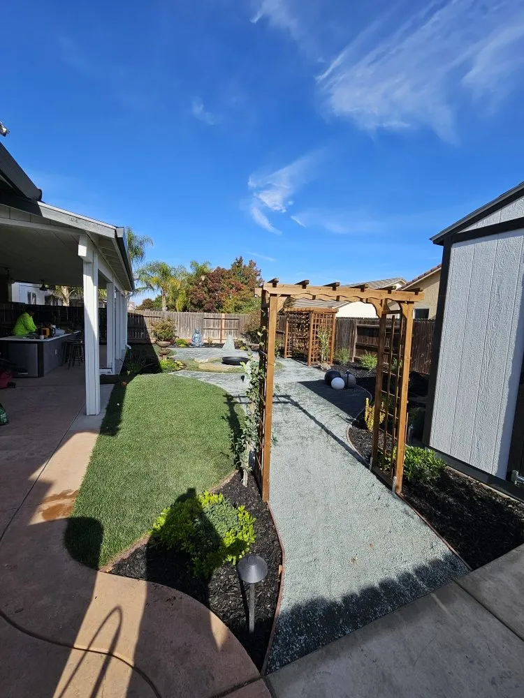 Professional landscape design for homes across Modesto, CA - Alberto's Landscape Services