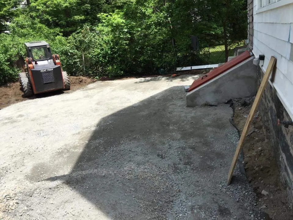 Custom landscape design in Waltham, MA by Albertos Landscape