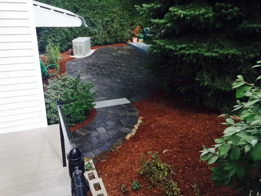 Top-rated garden landscaping for beautiful yards in Waltham, MA by Albertos Landscape