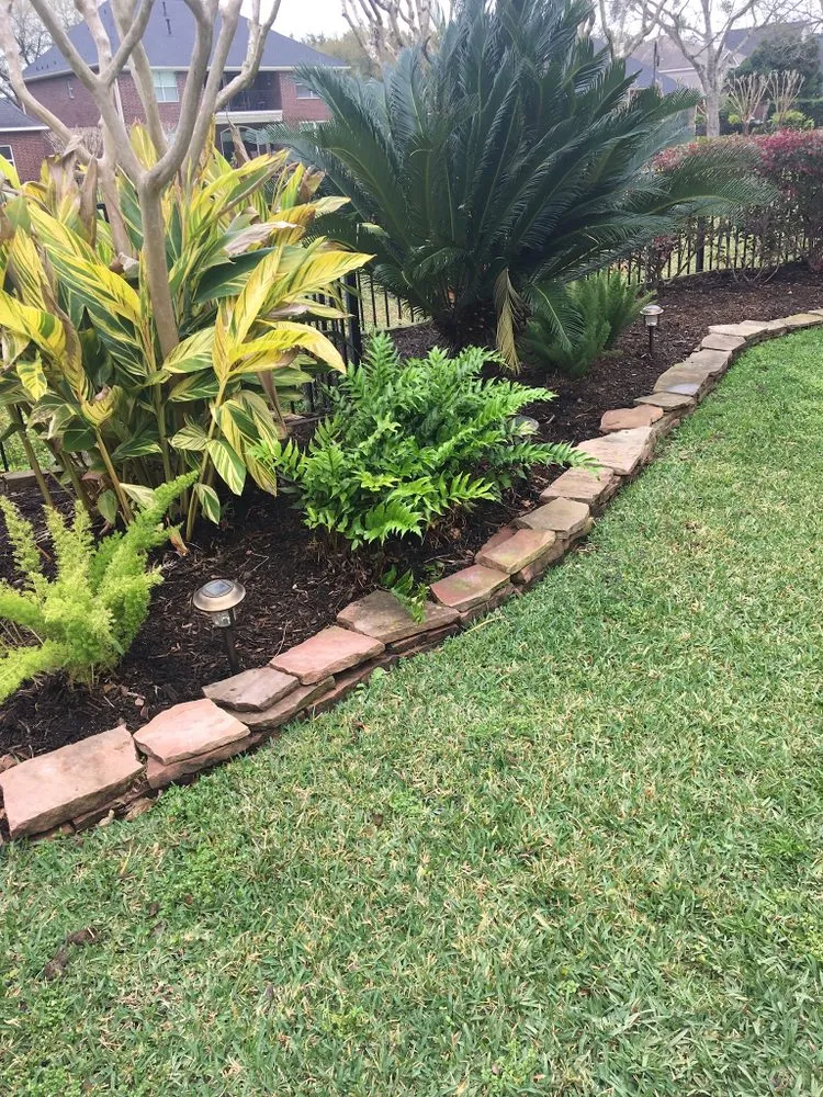 Custom landscape design for outdoor upgrades in Houston, TX by Alberto’s Landscaping