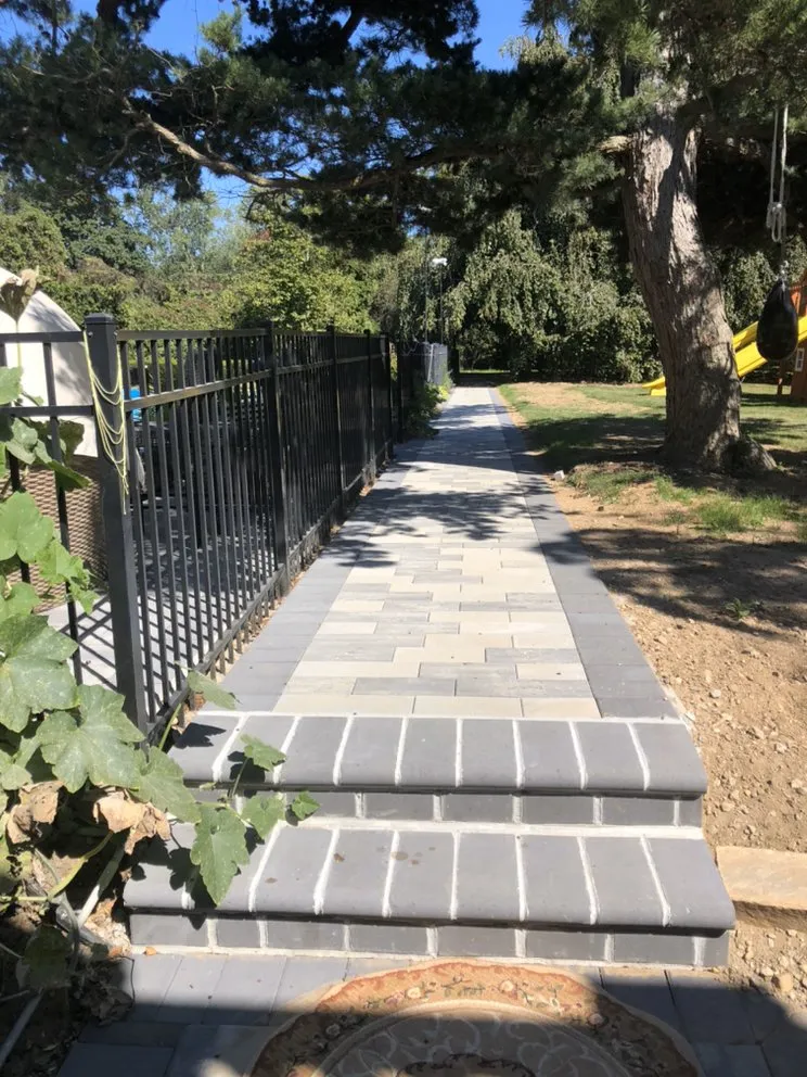 Local lawn mowing service with custom design across Albertson, NY - Albert's Landscaping