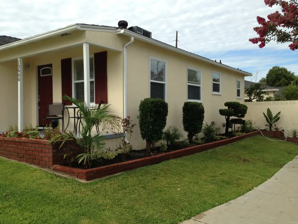 Trusted lawn care service for beautiful yards in Whittier, CA by Alberts Landscaping