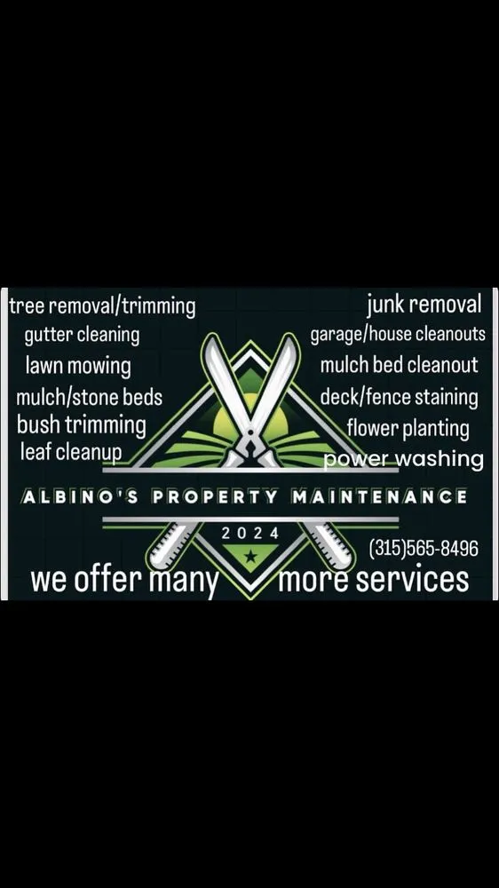 Expert landscaping services in Mattydale, NY by Albino’s Property Maintenance