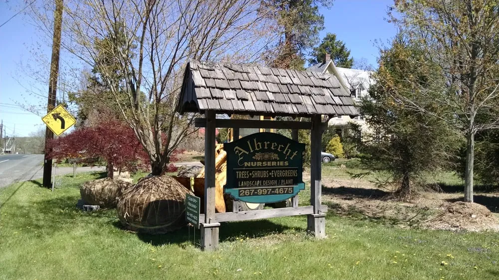 Professional landscape installation in Buckingham, PA by Albrecht Nursery and Landscaping