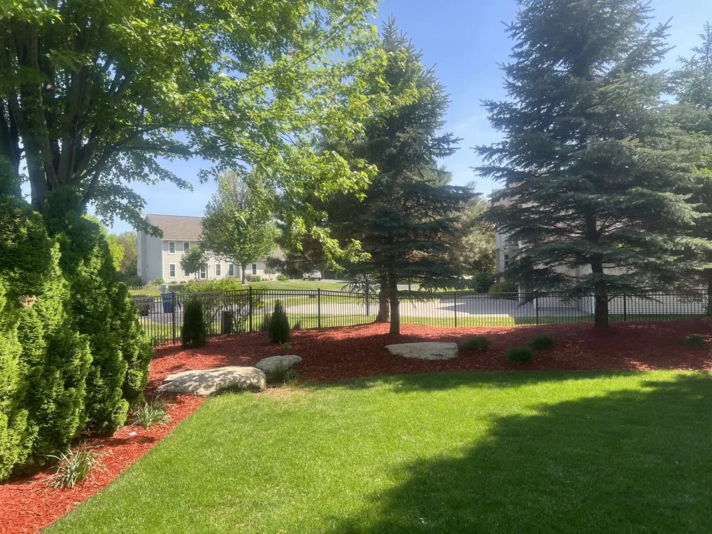 Professional garden landscaping in Oshkosh, WI - Albright Custom Services