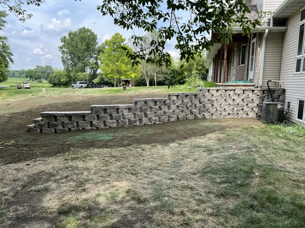 Trusted garden landscaping for homes in Oshkosh, WI by Albright Custom Services