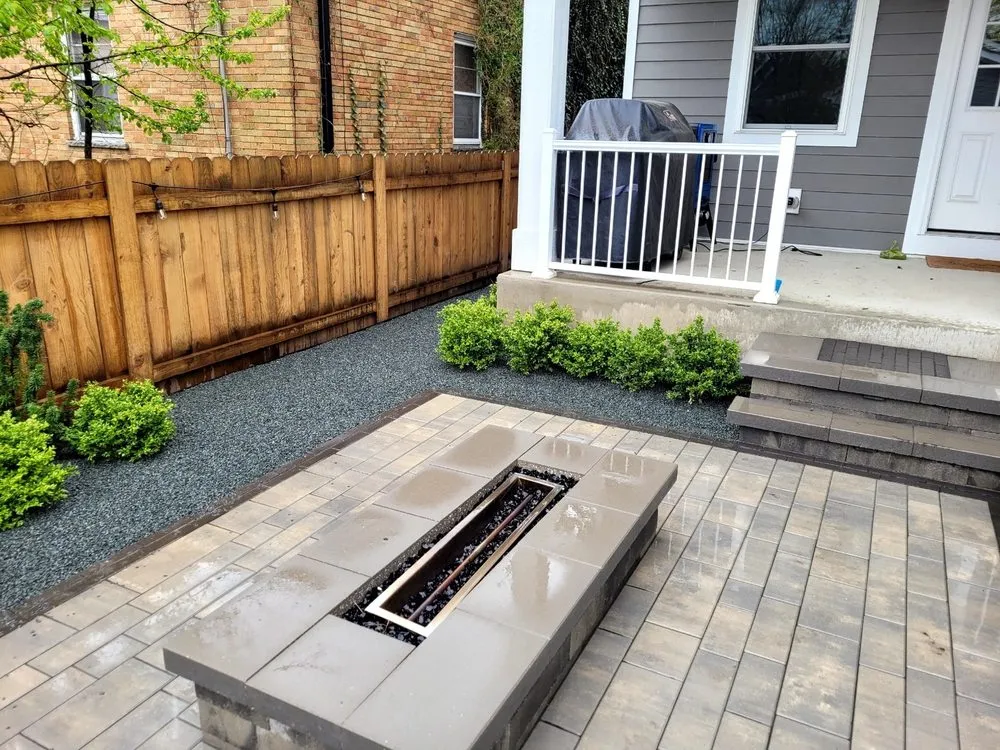 Professional residential landscaping for homes in Morton Grove, IL by Albro Land Corporation