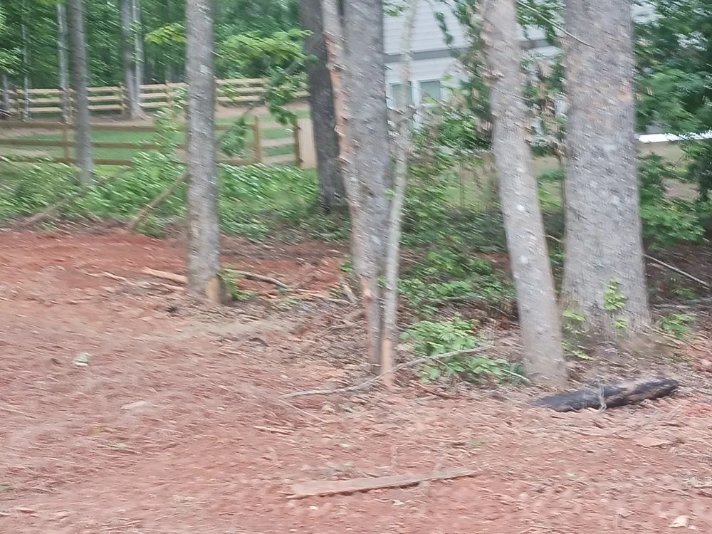 Custom residential landscaping in Woodstock, GA by ALC Contracting