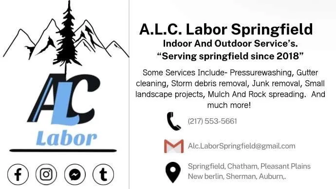 Custom yard maintenance in Springfield, IL by Alc Labor Springfield