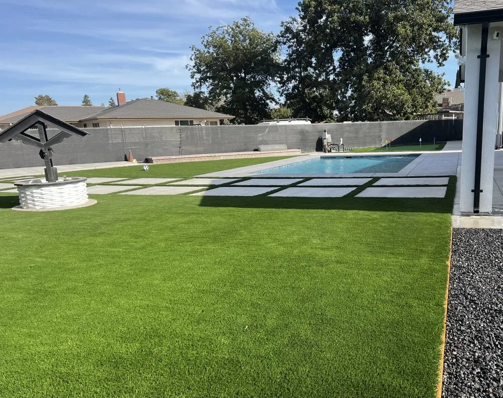 Professional residential landscaping for year-round maintenance in Stockton, CA by Alcala Landscape