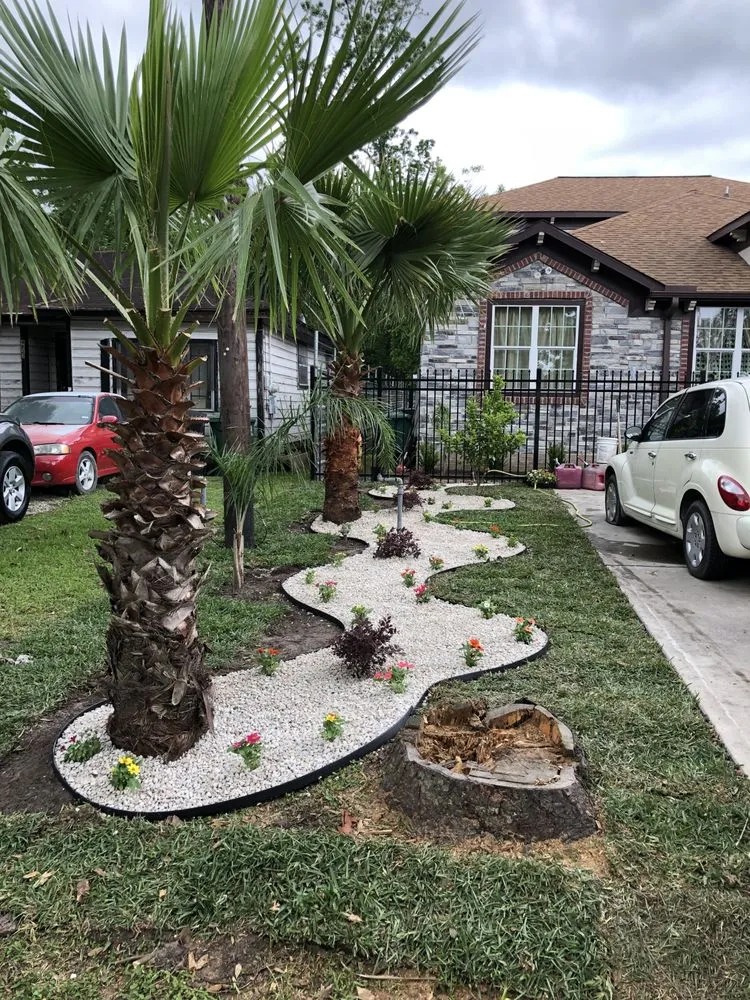 Reliable landscape installation experts serving Houston, TX - Alcaraz's Lawn Care