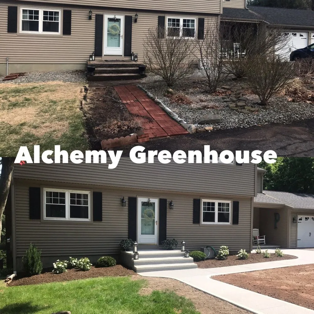 Top-rated garden landscaping in Portland, CT by Alchemy Greenhouse And Landscaping