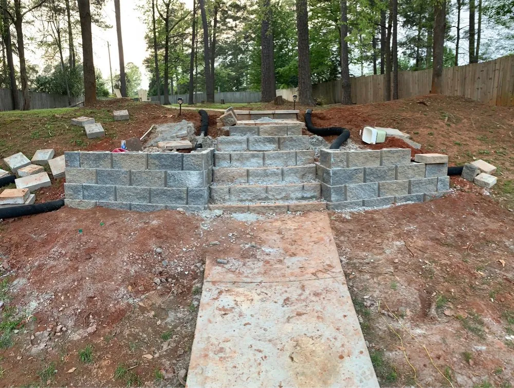 Reliable landscape design for beautiful yards in North Augusta, SC by Alcon Concrete & Landscaping