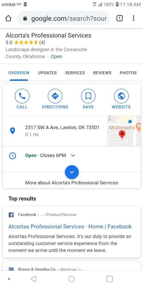 Professional residential landscaping in Lawton, OK by Alcorta’s Professional Services