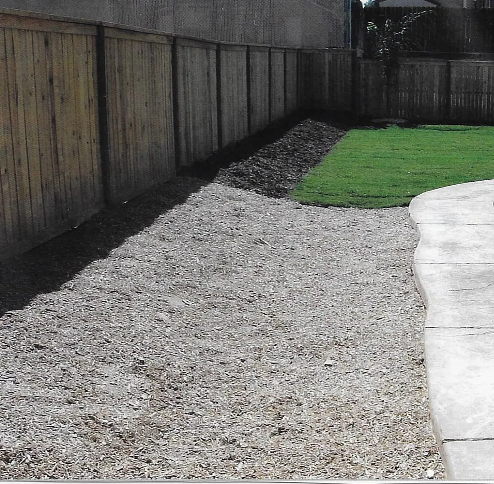 Custom landscape installation in Colton, CA by Aldama's Gardening Service