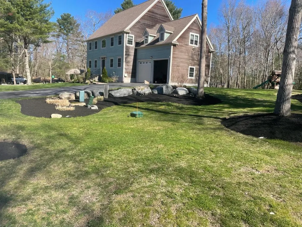 Professional landscape installation in Providence, RI by Aldana Brothers