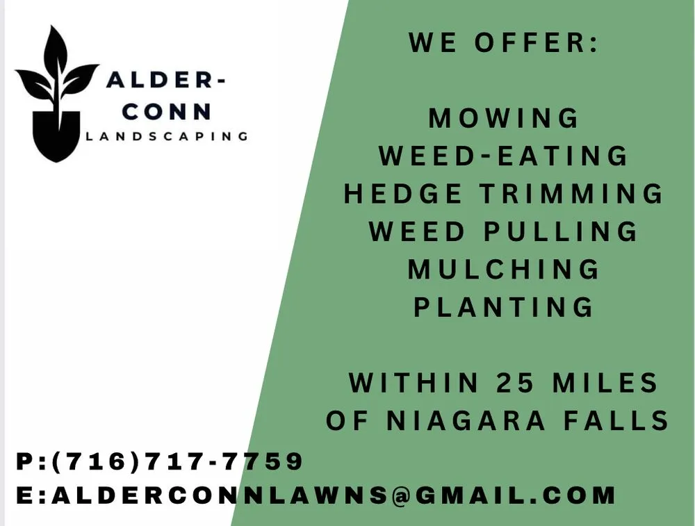 Trusted yard maintenance experts serving Niagara Falls, NY - Alder-Conn Landscaping