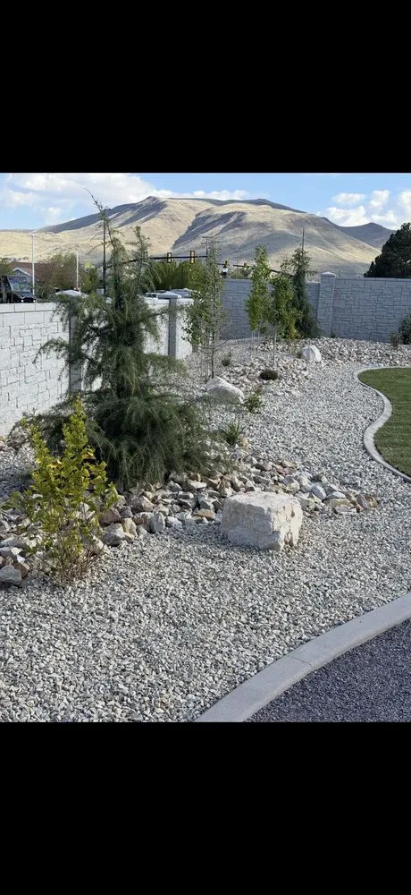 Top-rated yard cleanup service with custom design in South Jordan, UT by Alder Landscaping