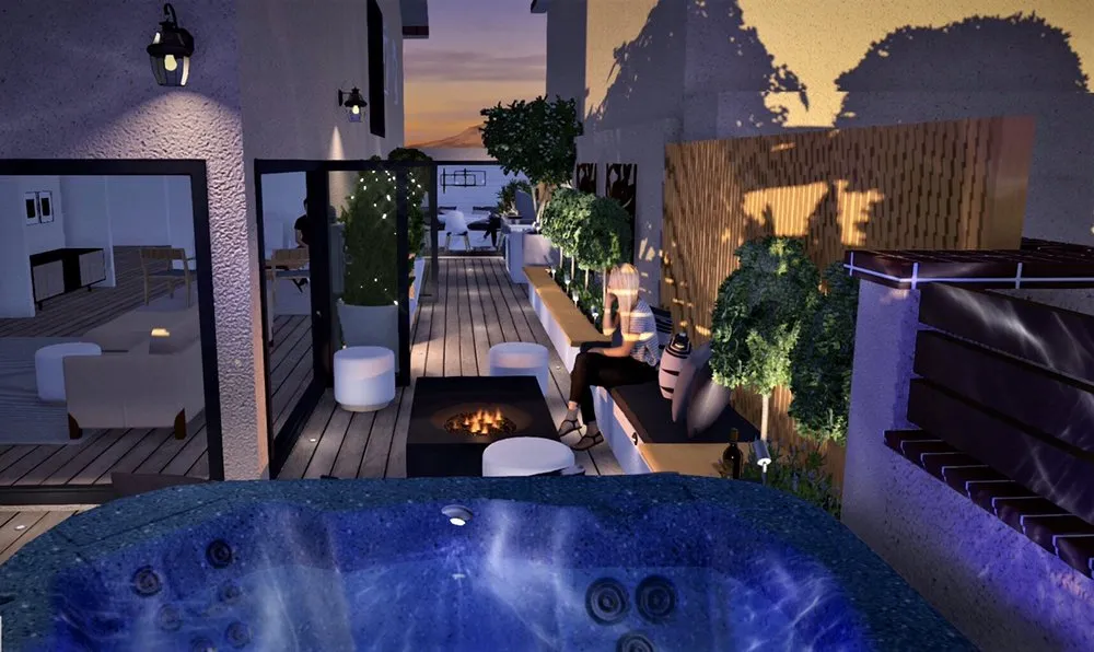 Custom garden landscaping in Huntington Beach, CA - ALDIA