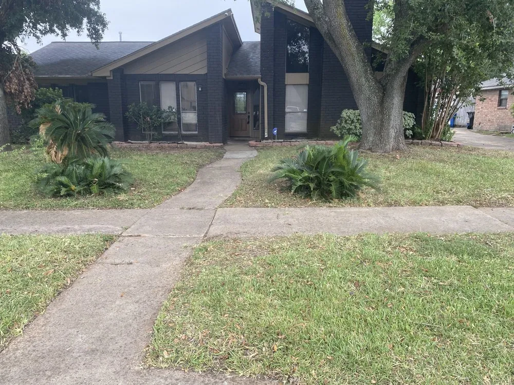 Affordable outdoor landscaping for year-round maintenance in Houston, TX by Aleaf Landscaping