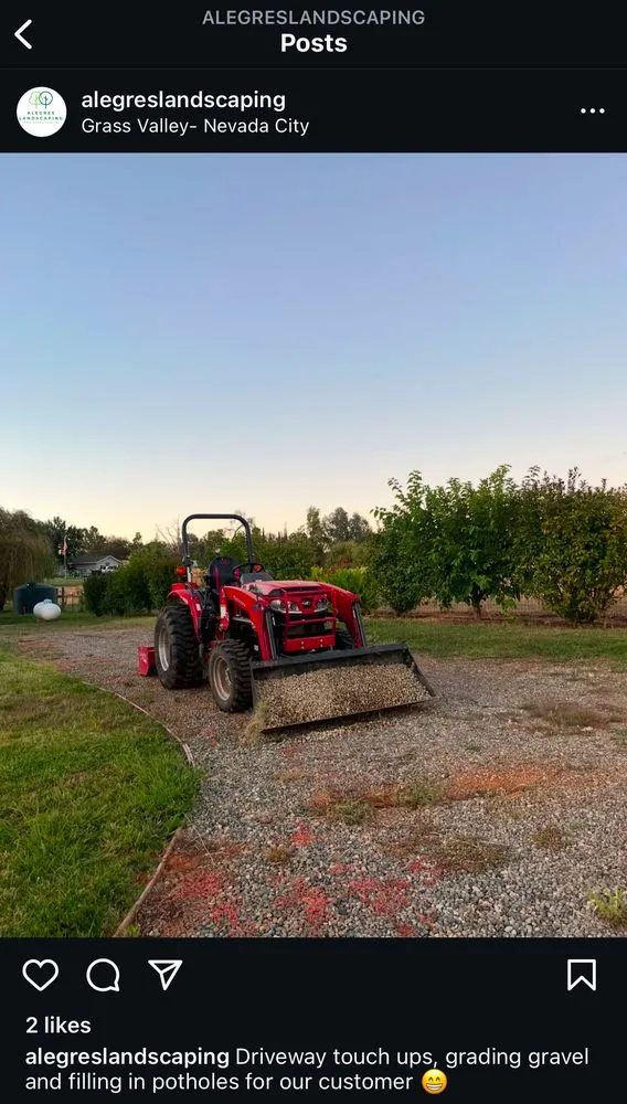 Local lawn care service in Lincoln, CA by Alegres Landscaping