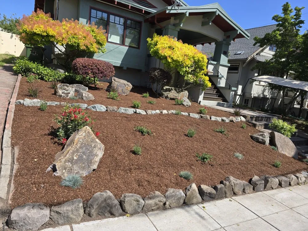 Top-rated garden landscaping with custom design across Hayward, CA - Alejandre's Landscaping