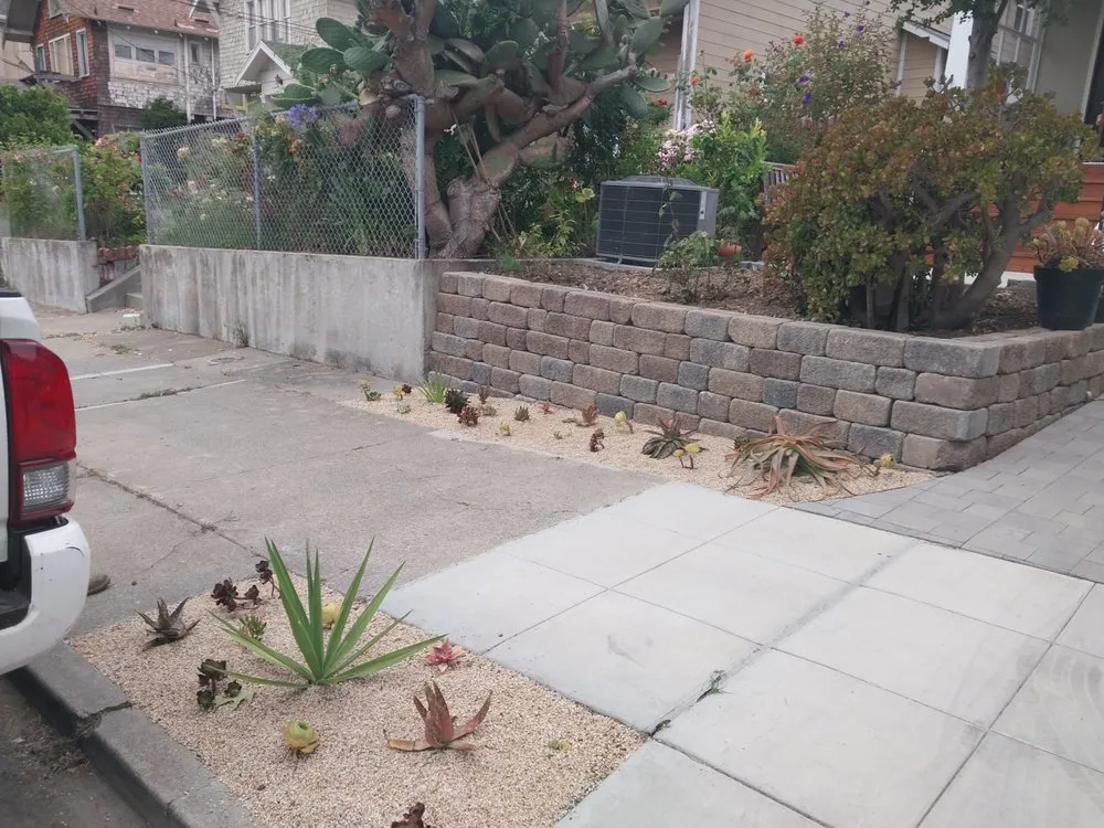 Custom garden landscaping for homes across Hayward, CA - Alejandre's Landscaping