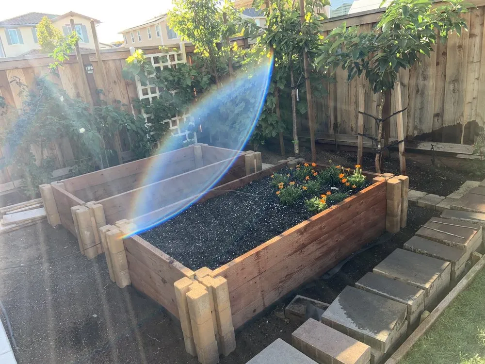 Affordable garden landscaping for beautiful yards in Morgan Hill, CA by Alejandro Ibanez Landscaping Service