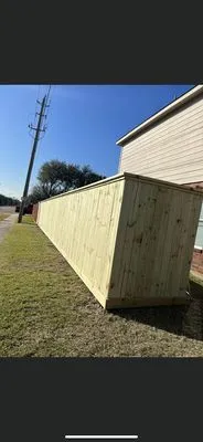 Aleman Fencing & Landscaping Logo