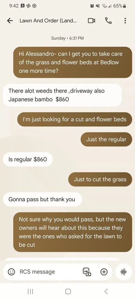 Local landscaping services near you across Newport, RI - Alessandro Lawn and Order