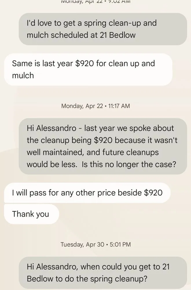 Top-rated residential landscaping in Newport, RI - Alessandro Lawn and Order