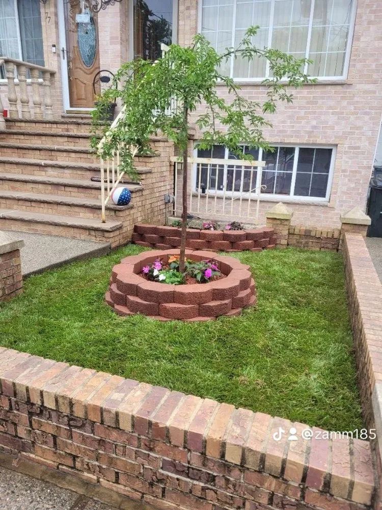 Expert lawn mowing service with custom design in Staten Island, NY by Alex & Sam Landscaping