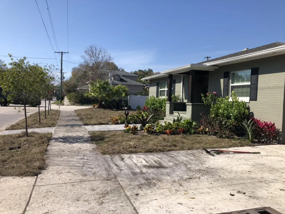 Local landscape design in Tampa, FL by Alex Anglin Lawn Care Specialist