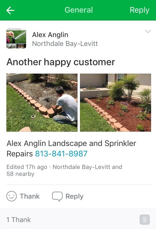 Top-rated garden landscaping experts serving Tampa, FL - Alex Anglin Lawn Care Specialist