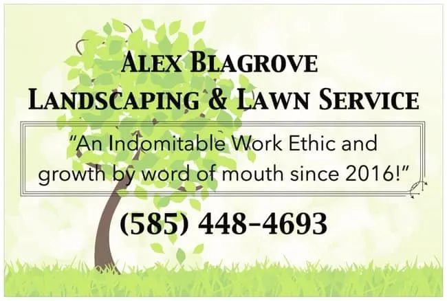 Local lawn mowing service near you across Rochester, NY - Alex Blagrove Landscaping & Lawn Service