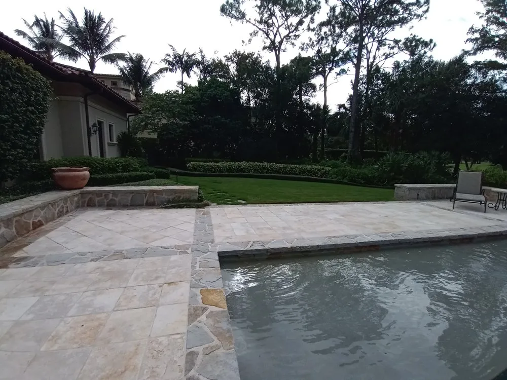 Custom lawn mowing service for residential properties in Lake Worth, FL by Alex Lawn Care