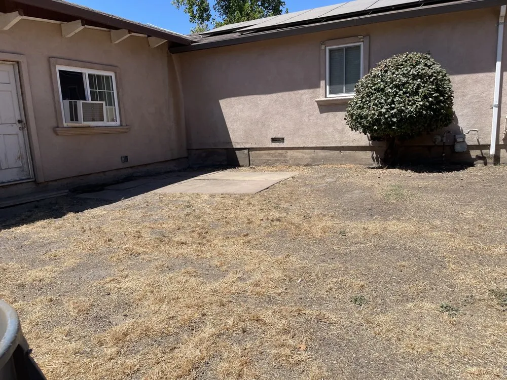 Expert lawn mowing service with custom design in Stockton, CA by Alex N Lucia Lawn N Junk Removal Services