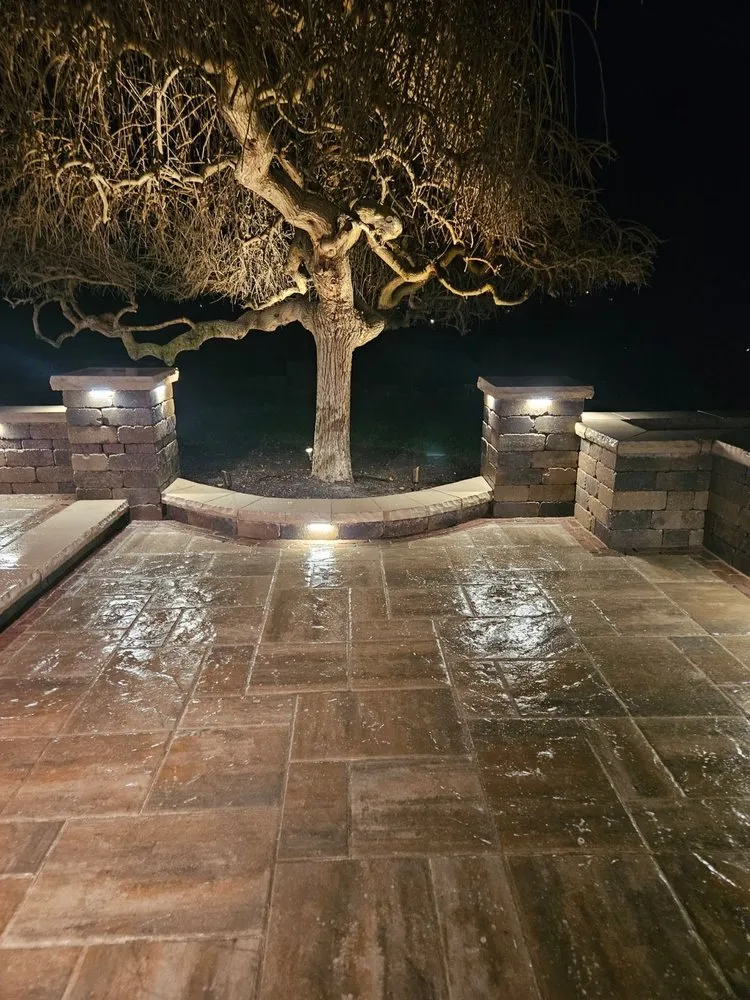 Custom yard maintenance for year-round maintenance in Plainfield, IL by Alex Perez Landscaping