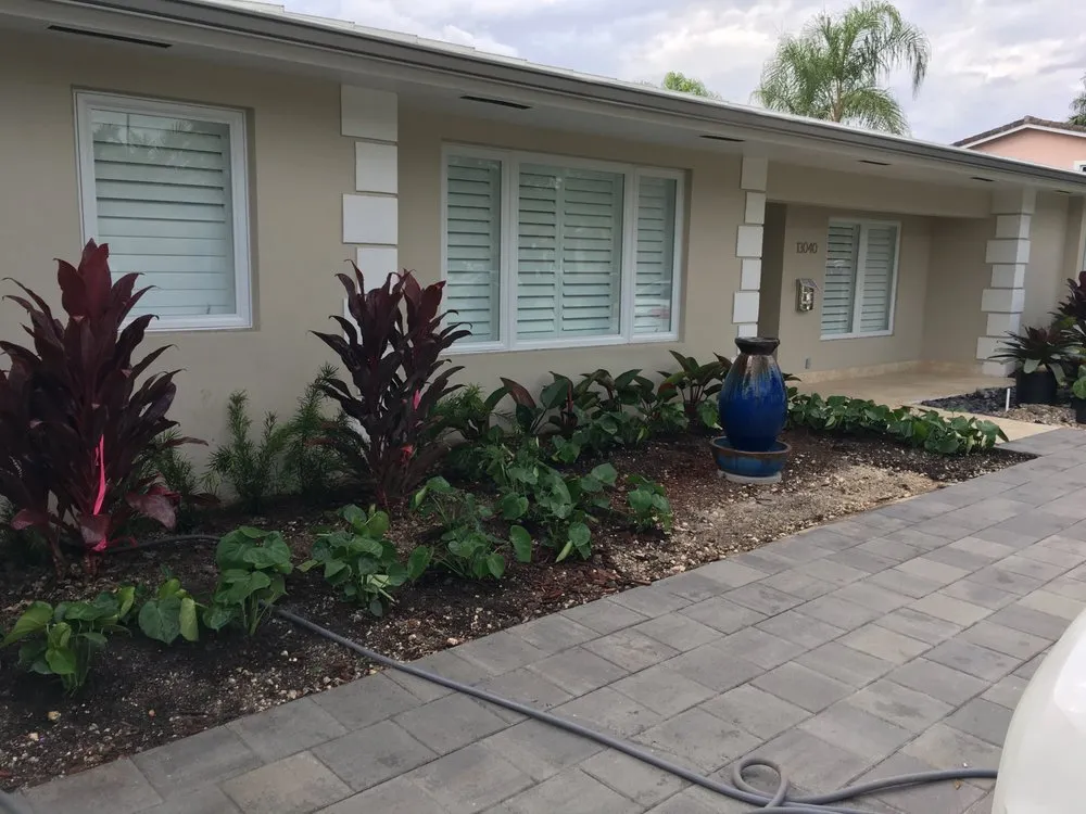 Local landscape installation in Miami, FL - Alex Sprinklers & Landscaping