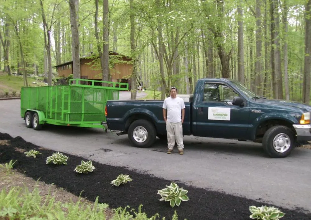Top-rated landscape installation for outdoor upgrades in Hudson, NY by Alex The Land Guy