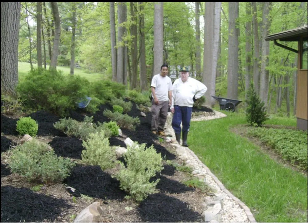 Local landscape installation in Hudson, NY by Alex The Land Guy