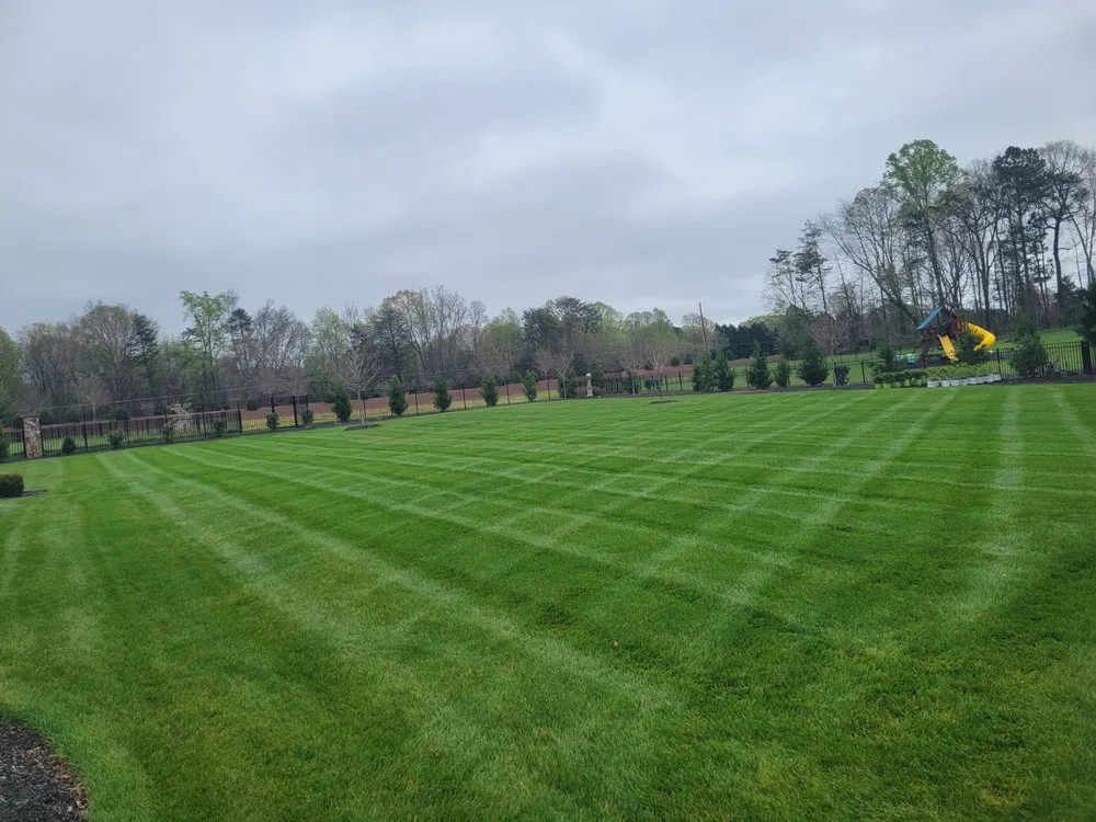 Custom residential landscaping in Greensboro, NC by Alexander Lawncare